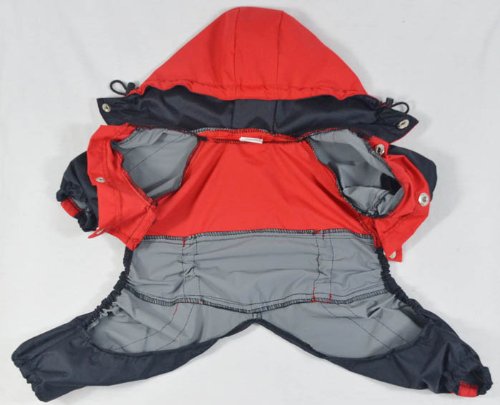 Doggie-Style-Store-Black-Red-Dog-Rain-Suit-Coat-Rainsuit-Waterproof-Jacket-10-Sizes