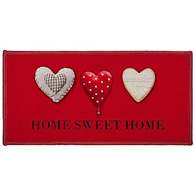 Tapis Déco douceur d'intérieur tapis rectangle 57x115 cm home passion