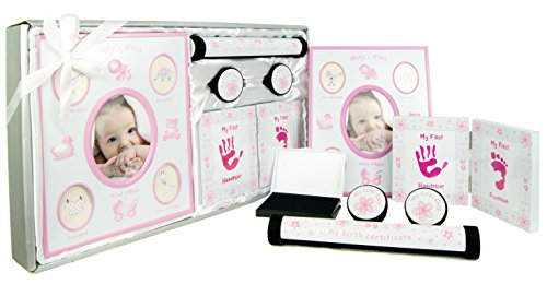 BabyRice New Baby Keepsake Gift Set - Pink