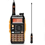 Frequecy Range: 65 - 108 MHz (ONLY Commercial Reception) FM Radio, VH (RX/TX) UHF(RX/TX)