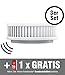 Produktbild 3 Funkrauchmelder im Set Pyrexx PX-1C V3-Q mit mehr als 10 Jahre-Batterie Laufzeit (Lithium) inklusive Kleiner Brandmeister Brandschutzfibel, Befestigung per Magnet, Wartungs-App, Funkmodul, Feuermelder Made in Germany Brandmelder mit TÜV und Q-Zertifikat funkvernetzt weiß klein laut batteriebetrieben selbstklebend smarthome vernetzbar koppelbar