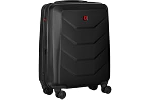 Wenger Prymo Maleta de Carcasa rígida con 4 Ruedas, Trolley, Cierre de Seguridad, Mujer, Hombre, Viajes, Vacaciones