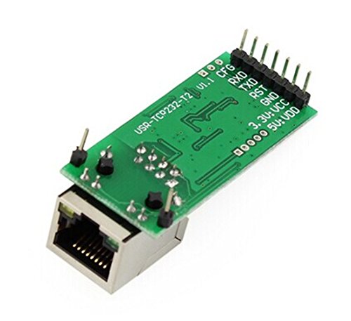 USRIOT USR-TCP232-T 2 Tiny Seriell-Ethernet-Konverter-Modul serielle TTL UART-zu-Ethernet TCPIP Module Support DHCP und DNS - 2