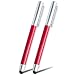 Produktbild First2savvv PM1103 rot ultra-sensitive stylus/styli touch screen cell phone tablet pen Eingabestift Kugelschreiber für Lenovo Miix2 11 inch Lenovo Thinkpad tablet 8 Lenovo Yoga Tablet 2 10 inch Lenovo Yoga Tablet 10 HD+ HTC Desire 620 320 HTC M9 Plus ONE E9 Nokia Lumia 640XL/ 640 Samsung Galaxy S6 S6 edge A5/ A3 Core Prime Sony Xperia M4 aqua/E4g HUAWEI Y3 Y625 Ascend G620S/ G620/Y520/Y221/G730 / Y600 MATE 7 MINI, HUAWEI MATE 7 Compact blackberry leap