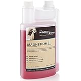 Migocki MAGNESIUM Liquid – Ergänzungsfuttermittel für Pferde – mit Vitamin B12 und L-Tryptophan – Dosierflasche 1000 ml