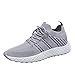 Produktbild BIKETAFUWY Freizeitschuhe Herren Schwarz Für Herren Skechers Atmungsaktiv Running Schuhe Outdoor Schnürer Walking Freizeitschuhe Mode Sport Gym Rutschfeste Freizeit