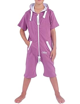 LIL'Finch Kinder Overall Sommerjumpsuit Jungen Mädchen Kids Jumpsuit Onesie