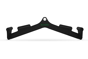 SEVNELK Maniglia di fila per macchine per cavi casa/palestra,Combo Tricep Press Down Cable Attachments,T-bar V-Bar bicipiti Curl Tricep LAT pulldown Bar Back Strength Training Handle