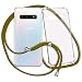 Produktbild mtb more energy® Handykette für Samsung Galaxy S10+ | S10 Plus (SM-G975, 6.4'') | Khaki-Gold | Smartphone Hülle zum Umhängen | Anti Shock Strong TPU Case