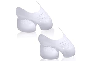Doni 2 Paar Anti Falten Schuhe Schutz, Schuh Knickschutz Air Force 1, Crease Protector, Schuhschilde Gegen Schuhfalten, Zehe Box Schilde