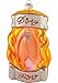 Produktbild Dirty Flirty Pornaments - Fire Stater - gepiercte Vagina - Erotik Weihnachtskugel - 10 cm lang