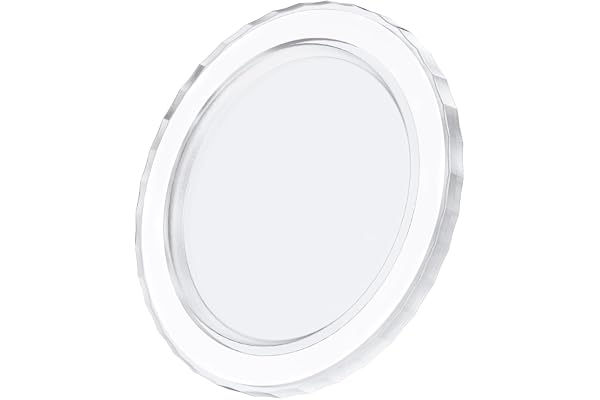 CloudValley Base Magnétique Compatible avec Popsocket Phone Grips, pour Kindle Base Mobile de Support de téléphone, Accessoires légers Slim Case, Base Anneaux de TéLéPhone, Matt Klar