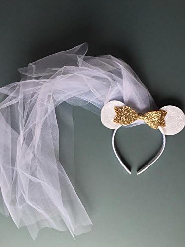 Minnie Mouse Headband with Veil