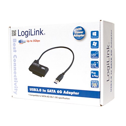 LogiLink AU0013 USB Adapter, USB 3.0 – SATA 6G - 2