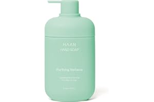 HAAN Jabón de Manos 350 ml - Limpiador e Hidratante con Aloe Vera, Cocos Nucifera, Glicerina - Recargable - Aroma Verbena