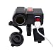 Produktbild ONEVER Wasserdichte Motorrad Zigarettenanz¨¹nder-Splitter-Adapter mit 4.2A Dual USB Ladegert Outlet mit Voltmeter und ON / OFF-Schalter & Bracket Modification Zubehr f¨¹r Motorrad-Auto-LKW ATV Boot DC 12V