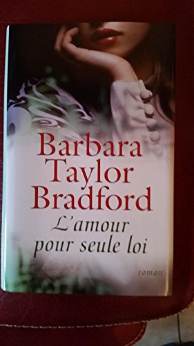 couverture de : Amour pour seule loi, L'