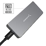 Caja Nvme - el adaptador utiliza el último chipset de controlador USB 3.1 Gen2 a PCIe lane Bridge Consigue una transferencia de datos USB de 10 Gbps de tu NVMe SSD para albergar PC, MacBook y la estación de disco NAS Pulsando USB3.1 Gen2 hasta su límite, R/W velocidad hasta 850-1020mb/s con la mayoría de NVMe. Compatible con USB 3.1 Gen1 y USB 3.0. Plug & Play, no requiere unidad adicional.