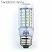 Produktbild CS PRIORITY 1PCS SMD 5730 IC Lampada LED Lamp E27 220V 5W Corn Light LED Bulbs Chandelier Candle Luz 69 LEDs White