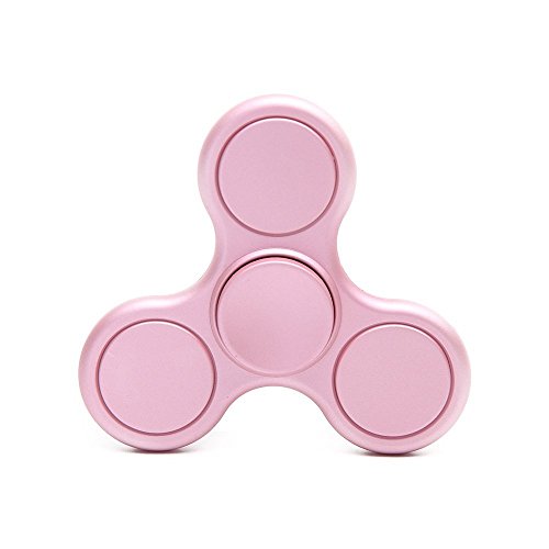 YILESHU Scrub Treatment Tri Hand Fidget Spinner with Hybrid Bearings 2+ min 6 Colors (Pink) YILESHU Scrub Treatment Tri Hand Fidget Spinner with Hybrid Bearings 2+ min 6 Colors (Pink)