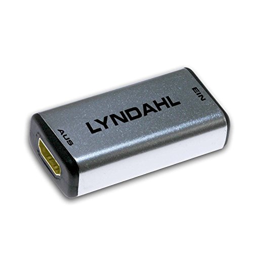 Lyndahl HDMI 1.4a Extender LKHE0014, HDMI-Verstärker, Repeater BUG14 für lange HDMI Verbindungen mit 3D, ARC und Ethernet, HDMI Signalverstärker für lange HDMI-Kabel