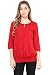 Red Color Casual 3/4 Top RS.499.00