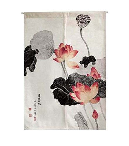 Blancho Rideau d'entrée en Rideau Japonais Noren Curtain