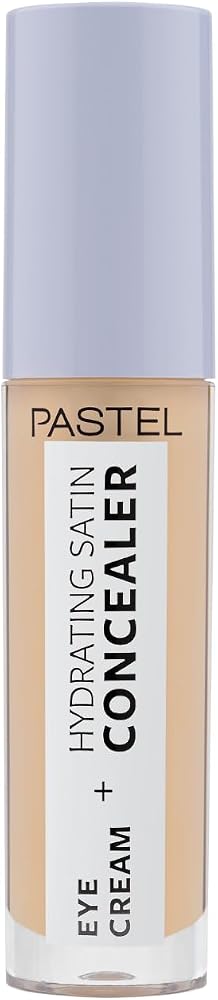 Pastel Eye Cream + Hydrating Satin Concealer - Göz Kremi + Göz Altı Kapatıcısı, 64 Medium Light, 4,3 ml