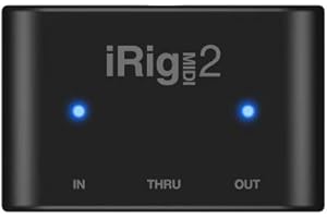 Ik Multimedia IK-IRIG-MIDI2-IN Interfejs MIDI, Czarny, 0.97 x 0.97 x 0.97 cm