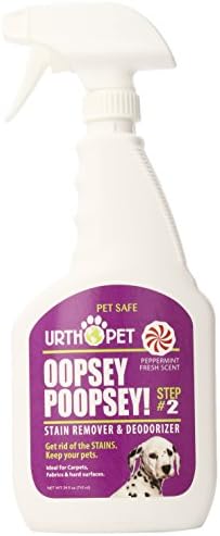 Urthpet Oopsey Poopsey Spot And Deodorizer Cleaner, 24-Ounce