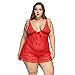 Produktbild Sexy Erotische Unterwäsche Für Frauen, Yonlanclot Blumenspitze Dessous Nachtwäsche Babydoll Versuchung V-ausschnitt Sleepskirt Bowknot ChemiserotXXXXXXL