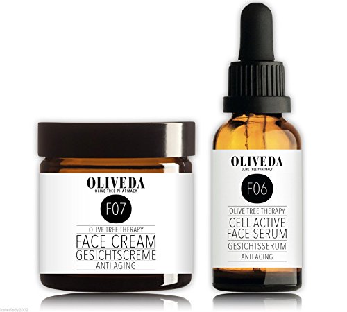 Oliveda Anti Aging Gesichtsserum 30ml + Anti-Aging Creme 30ml