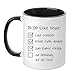 Produktbild Tasse mit Spruch - To-Do Liste - beidseitig bedruckt - Made in Germany - Teetasse - Kaffeetasse - lustig - Arbeit - Büro - Chef