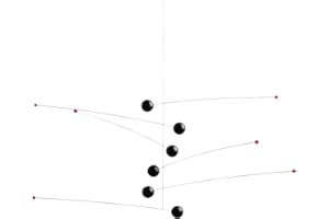 Flensted Mobiles Futura Mobile zum Aufhängen aus hochwertigem Buchenholz - Maße: 35x75cm