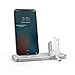 Produktbild iPhone & airpods Charging Dock/Belker Aluminium 2 in 1 iPhone und airpods Ladekabel gleichzeitig für iPhone X, iPhone 8 Plus, iPhone 8, alle iPhone Serie und airpods (Sliver)