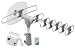 Produktbild QFX ant-105. Antenne TV – Antennen TV (FM, UHF, VHF, 1,68 kg, 15 m)