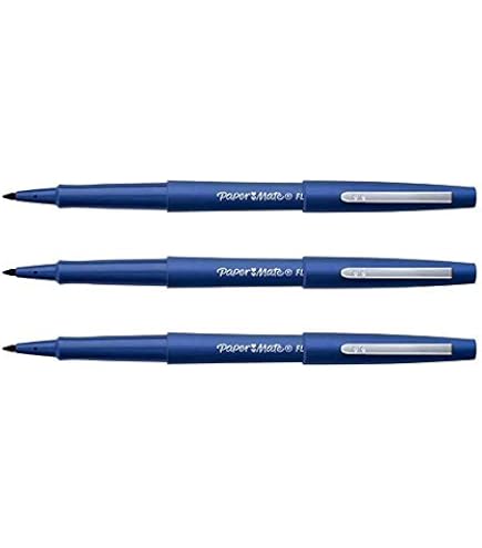 Paper Mate Flair Penna, Punta Media Da 1,1 Mm, Colori Vivaci Assortiti, Astuccio Da Quattro, Multicolore