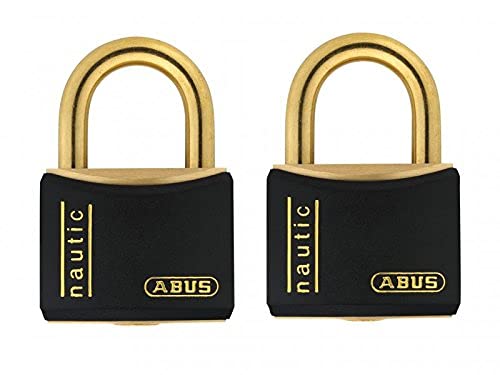 Abus T84Mb/40 Padlock Black Twin Pack