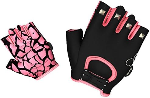 Women Weightlifting Gloves for Crossfit Cycle Gym Training - Women Fitness Workout Gloves for Weight Lifting Biking Exercise W. Wrist Closure - Enhance Your Grip and Eliminate Blisters & Calluses - 1 Year Replacement Warranty and Bonus