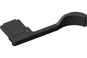 AISNYHO A7CII A7CR Daumengriff, Aluminiumlegierung, Kamera-Daumenauflage, Handgriff für Sony α7CII α7CR Alpha 7CII A7CR (schwarz)
