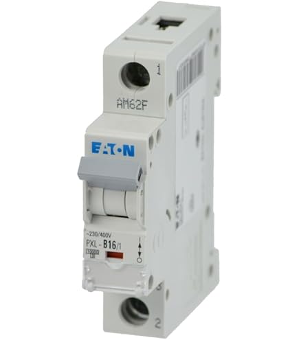Eaton PLN6-B16/1N-DE stroomonderbreker 16A 1P N 1-polig N B-karakteristiek LS-schakelaar 1 TE een verdeelseenheid breed (263272