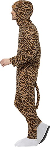 Smiffys Adult Unisex Tiger Costume, All In One Jumpsuit, Size: L, Color: Brown and Black, 55002 reviews Smiffys Adult Unisex Tiger Costume, All In One Jumpsuit, Size: L, Color: Brown and Black, 55002