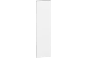 Bticino SKW00F Cover Living Now, da Applicare su Falso Polo Bticino (Art. K4950), 1 Modulo, Colore Bianco