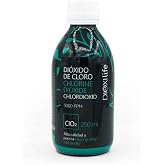 Chlorine Dioxide 250ml Dioxilife, Glass Bottle Black
