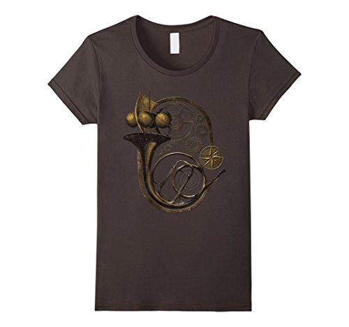 Women's Steampunk French Horn With Steampunk Clockwork Medium Asphalt steampunk buy now online Women's Steampunk French Horn With Steampunk Clockwork Medium Asphalt steampunk buy now online