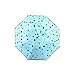 Produktbild YJJY Regenschirm Winddichte Taschenschirme -Umbrella Sunscreen Clear Rain Dual-Use-Regenschirm,Blue
