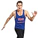 Produktbild Hanomes Herren KurzarmHerren Mode Print Tank Top Lose Casual Fitness T-Shirt Basic Rundhals Tops Laufshirt Sport Muskelshirt atmungsaktives Ärmellos schnelltrocknendes Trainingsshirt