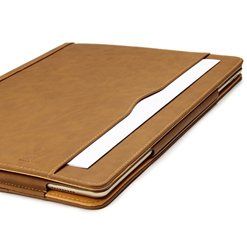 Original Urcover® Tasche Smart Cover iPad Pro 12.9 Zoll ( 2015 /2016 Version) Schutz Hülle Case [Sleep / Wake Funktion] und inkl Displayschutzfolie & Zubehör | Dunkel Braun - 5