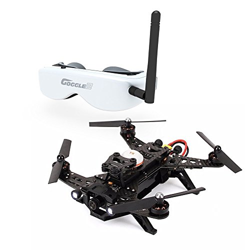 Walkera Runner 250 Racer mit Goggle 2 Videobrille 5,8 GHz
