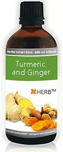 Turmeric And Ginger Tincture 50 ml by HERB TM